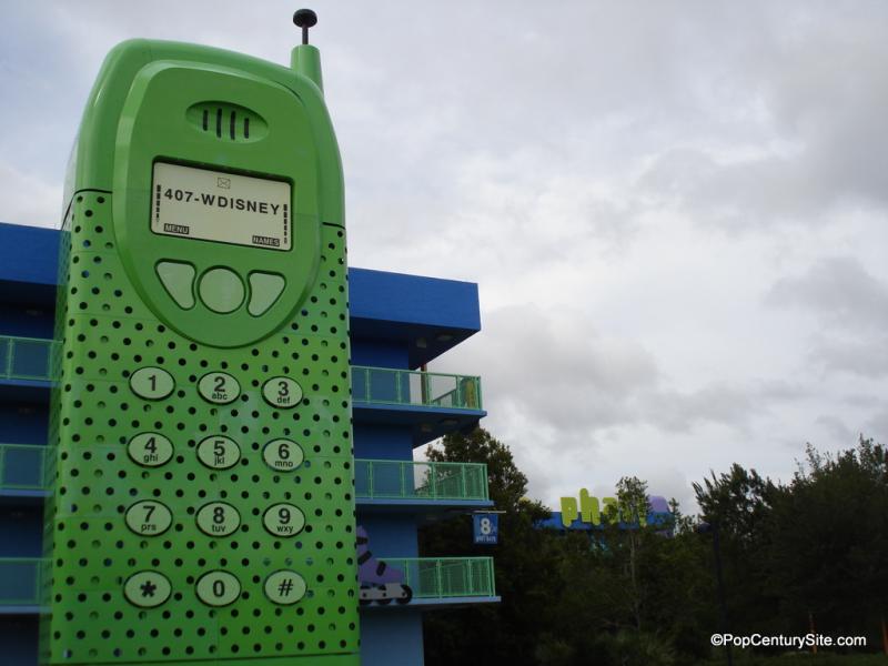 90s Cell Phone Stairwell